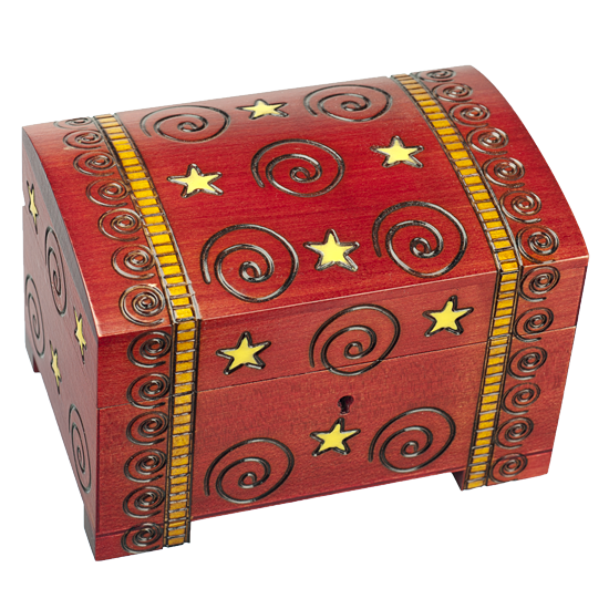 Andromeda Spiro Box - Polish Wooden Box