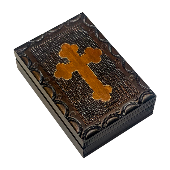 Medieval Cross - Polish Wooden Box