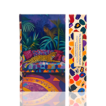 Sleeping Leopard on Sofa