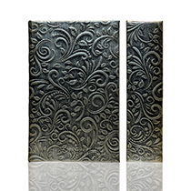 Silver Book w/ Padlock