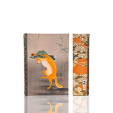 Dancing Fox with Lotus-Leaf Hat