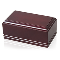 Medium Beveled Pet Urn - Sliding Bottom