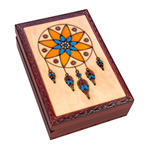 Creamsicle Dreamcatcher