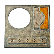 Braque Metalwork Mirror
