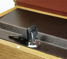 Lock Box Plate & Key Close-up