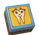 High resolution shot of our girl tooth fairy box